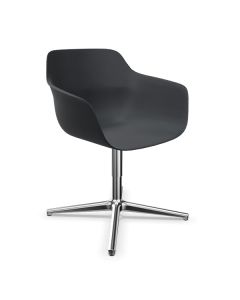Brunner Crona Light 6312/A Kunststoffsessel mit Kreuzfußgestell