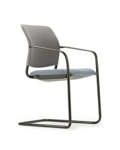 Dauphin Cay Mesh CY 0486 Freischwinger mit Netzrücken