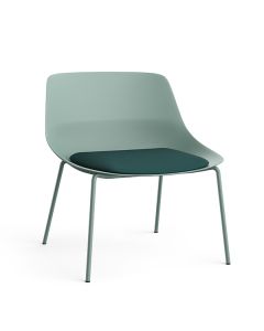 Brunner Crona Light Lounge 6354 Loungesessel mit Vierfußgestell