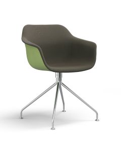 Brunner Crona Light Touch 6311/T Kunststoffsessel mit Spinnenfußgestell