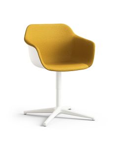 Brunner Crona Light Touch 6312/T Kunststoffsessel mit Kreuzfußgestell