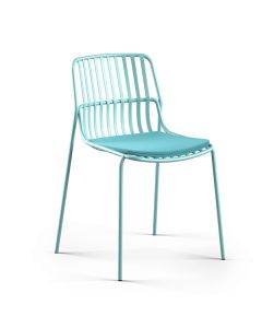 Brunner Crona Steel 6340 Stapelstuhl mit Vierfußgestell