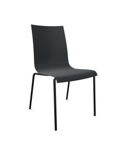 Brunner Fina 6458 Stapelstuhl mit Vierfußgestell und Kunststoffschale