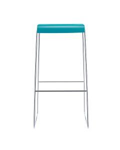 Brunner Fina Bar 6401 Barhocker mit Kufengestell und Holzschale