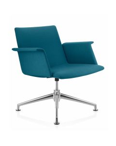 Brunner Fina Lounge 6742/AG Loungesessel mit geschlossenen Armlehnen