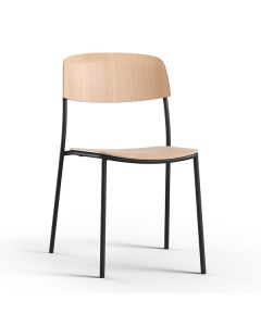 Brunner Nate S 7702 Stapelstuhl mit Vierfußgestell
