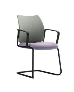 Dauphin Clynn CL 7313 Freischwinger mit hoher Netzrückenlehne