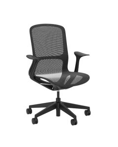 Nowy Styl Airi Mesh Black Drehstuhl mit Netzbespannung