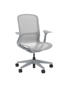 Nowy Styl Airi Mesh Grey Drehstuhl mit Netzbespannung