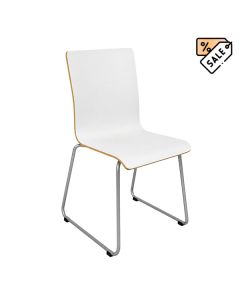 Nowy Styl Cafe VII Besucherstuhl mit Kufengestell (Ausstellungsstück)