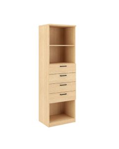 Nowy Styl E10 Regalschrank 5 OH mit Schubladen