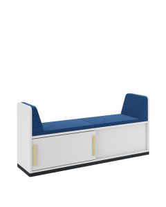 Nowy Styl Play & Work 2.0 Lowboard zweiseitig mit gepolstertem Sitz und Rückenlehnen