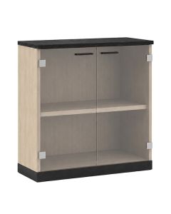 Nowy Styl SQart D2 MIX Glasflügeltürenschrank