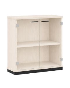 Nowy Styl SQart D2 VENEER Glasflügeltürenschrank