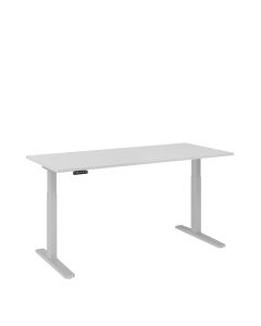 Wipper Stuttgart 2451 Sitz-Steh-Schreibtisch elek. höhenverstellbar 180x80 cm