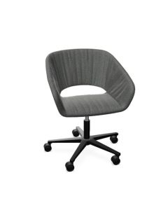 Züco Averio XS AV 0733 Loungesessel mit 5-Stern-Fußkreuz auf Rollen