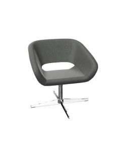 Züco Averio AV 0702 Loungesessel mit Kreuzfußgestell