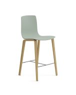 Arper Aava 02 7607 Barhocker mit Vierfußgestell aus Holz Höhe 100 cm