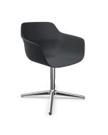 Brunner Crona Light 6312/A Kunststoffsessel mit Kreuzfußgestell