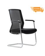 @office Netkon 30040 Freischwinger mit Netzrückenlehne