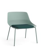 Brunner Crona Light Lounge 6354 Loungesessel mit Vierfußgestell