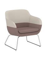 Brunner Crona Lounge 6385/A Sessel mit Kufengestell