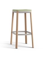 Brunner Nate 7611 Barhocker mit Vierfußgestell und Sitz gepolstert
