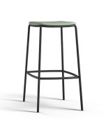Brunner Nate S 7711 Barhocker mit Vierfußgestell und Sitz gepolstert