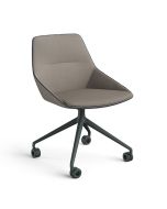 Brunner Ray Soft 9608 Polsterstuhl mit Spinnenfuß auf Rollen