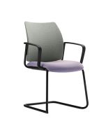 Dauphin Clynn CL 7313 Freischwinger mit hoher Netzrückenlehne