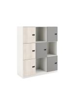 Nowy Styl Puzlo Schließfachschrank auf Metallsockel
