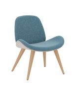 Nowy Styl Tilkka 4L-LWM Sessel mit Vierfußgestell aus Holz