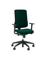 Nowy Styl Utila UPH/P Black Drehstuhl mit Polsterrückenlehne