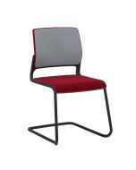 Nowy Styl Xilium CF UPH Freischwinger mit Vollpolsterrückenlehne