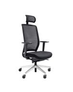 ProfiM Veris Net 110SFL Drehstuhl mit Netzrückenlehne und Kopfstütze