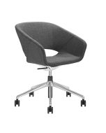 Züco Averio XS AV 0723 Loungesessel mit 5-Stern-Fußkreuz auf Rollen