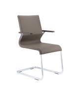 Züco Lacinta EL0598 comfort Freischwinger mit Vollposterrückenlehne