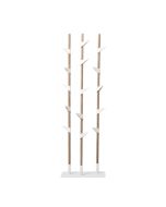 Cascando Bamboo 3 1077 Garderobenständer mit 15 Mantelhaken