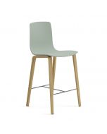 Arper Aava 02 7607 Barhocker mit Vierfußgestell aus Holz Höhe 100 cm