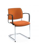 ProfiM Bit 570V Freischwinger, Sitz und Rückenlehne gepolstert