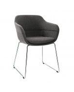 Brunner Crona 6365/A Polstersessel mit Kufengestell