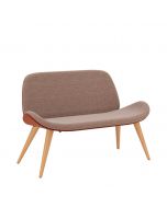 Nowy Styl Tilkka 4L-LWM Sofa mit Vierfußgestell aus Holz