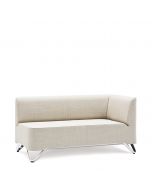 ProfiM Softbox 2L Ecksofa 2-Sitzer mit Kufengestell