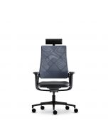 Klöber Connex2 cnx89 Büro-Drehstuhl mit Nackenstütze und Netzrücken