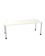 OKA DeskLine Simply DL8 TV0026 Schreibtisch 200x80 cm mit Vierfußgestell