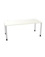 OKA DeskLine Simply DL8 TV0022 Schreibtisch 180x80 cm mit Vierfußgestell