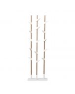 Cascando Bamboo 3 1077 Garderobenständer mit 15 Mantelhaken