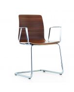 Dauphin Fiore FI7523 Freischwinger mit Holzschale