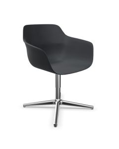 Brunner Crona Light 6312/A Kunststoffsessel mit Kreuzfußgestell
