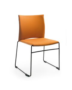 ProfiM Ariz 570V Besucherstuhl mit Kufengestell, Sitz und Rückenlehne gepolstert